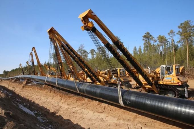 В ДФО началось строительство второго газопровода в Китай